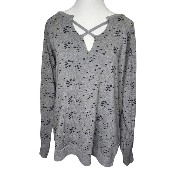 Vintage Havana Gray Patterned Sweater - Picture 3 of 8